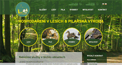 Desktop Screenshot of lesynachod.cz